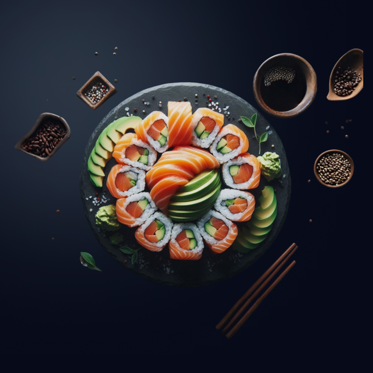 Salmon Avocado Roll